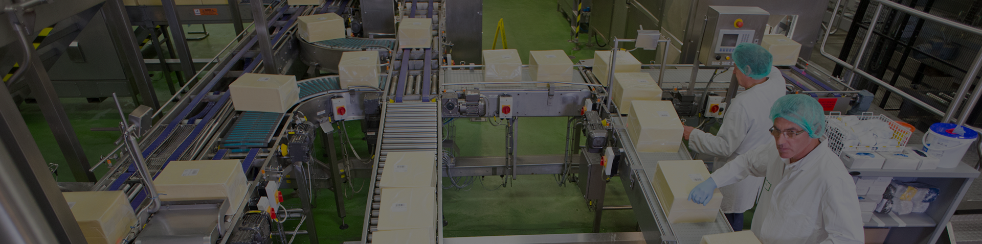 Food packaging line